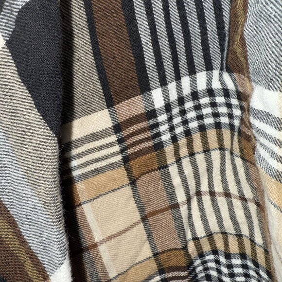 Cato Est 1946 Open Front Cardigan Throw Western Fringe Women Plus Size 18/20W - Picture 3 of 5